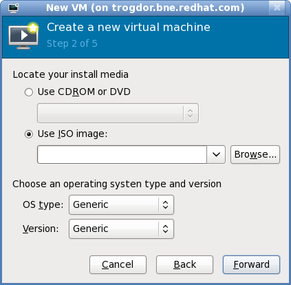 Local install media (configuration)